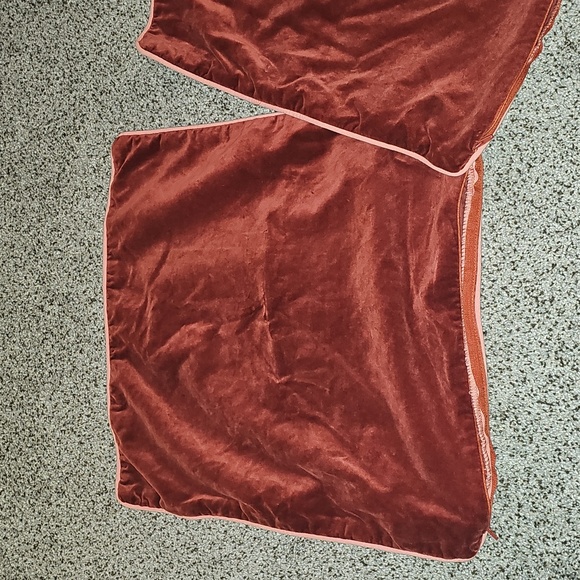 Ikea AROMATISK Pillow Cushion Cover Red Pink,Cotton/velvet 20x20" (SET OF 2) - Picture 6 of 9